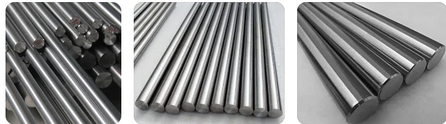 Titanium 3mm - 150mm GR2 Solid Rods Titanium 3mm - 150mm GR2 Solid Rods